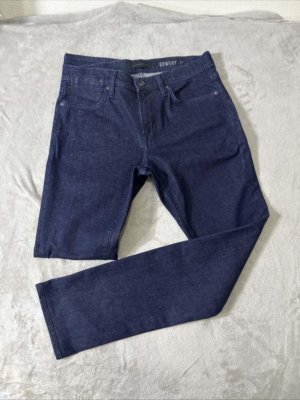 John Varvatos USA Bowery Jeans Men’s 30x32 Dark Wash Slim Straight Denim